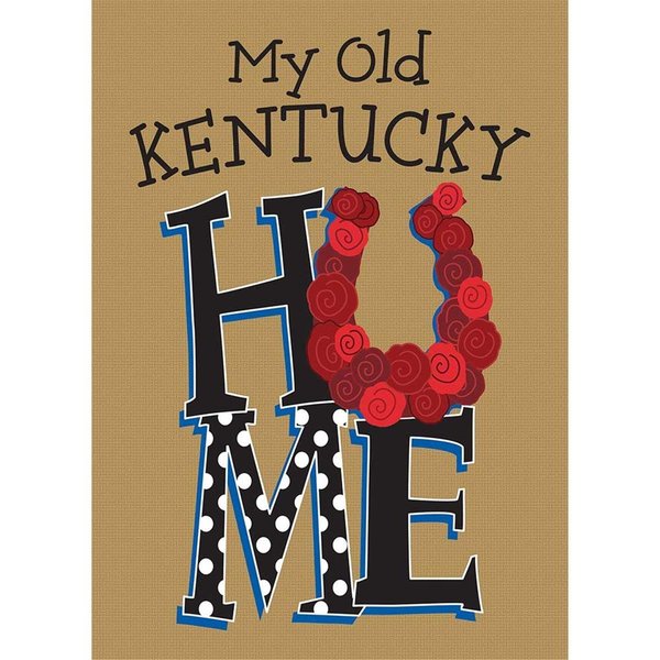 Dicksons My Old Kentucky Home Garden Flag 01229